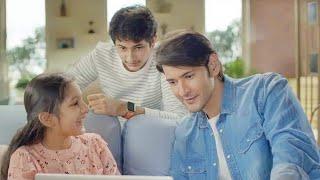 Mahesh Babu AD With His Daughter Sitara & Son Goutam  Sarkaru Vaari Paata  Super⭐ Mahesh Babu