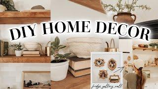 DIY HOME DECOR PROJECTS  vintage inspired bowl aged pottery dupe & gallery wall for fridge