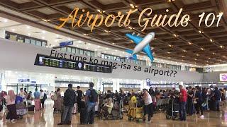 Airport guide 101 Ano dapat gagawin pag first time sa airport?  Jazmin Miranda Philippines