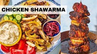 How to Make Grilled Chicken Shawarma - The Best Shawarma Recipe