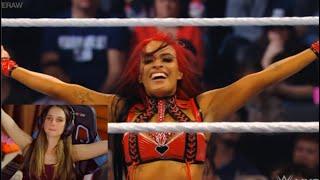 WWE Raw Bianca Belair vs Queen Zelina 12322