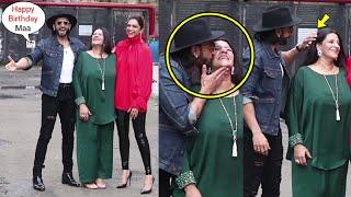 Ranveer Singh PAMPERING His Mother Anju Bhavnani On Her Birthday lLong With Wifey Deepika Padukone