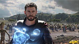 Thor arrives in Wakanda-4k Movie Clip Avengers Infinity War 2018