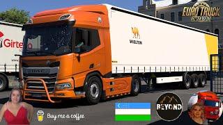 Euro Truck Simulator 2 1.50 New DAF XD 2023 Delivery to Uzbekistan Beyond for ETS2 + DLCs & Mods