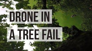 How to rescue a drone stuck in a tree