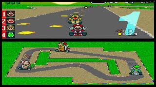 Super Mario Kart Victory Themes HD SNES