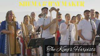 SHEMA & WAYMAKER ft. Joshua Aaron Nizar Francis Hebrew Arabic LIVE Harp worship Sea of Galilee