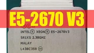  Комплект материнской платы с процессором с Алиэкспресс Atermiter X99 Xeon E5 2670 V3
