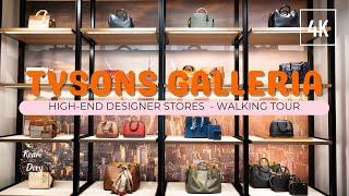 Mall Walking Tour of Tysons Galleria Un-narrated