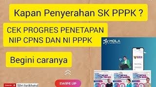 CARA CEK PROGRES PENETAPAN NIP PNS DAN NI PPPK  EMANG BISA CEK SENDIRI? SIMAK PENJELASANNYA