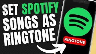How To Set Spotify Song as Ringtone  How To Set Ringtone From Spotify 2023