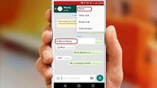 How to Block & Unblock WhatsApp Contact & Groups Easy