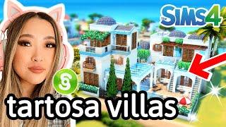 building wedding villas in Tartosa in the Sims 4 For Rent Around the World Build Series Episode 12