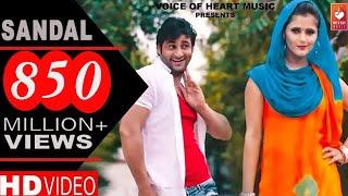 Sandal  सैंडल  Haryanvi DJ Song 2016  Vijay Varma Anjali Raghav  Raju Punjabi Sonika Singh