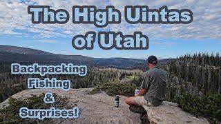 Backpacking & Fishing The High Uintas of Utah. Special Guests & Surprise Meetups #backpacking
