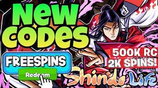 *NEW CODE* ALL NEW WORKING CODES FOR SHINDO LIFE 2024 SHINOBI LIFE 2 CODES