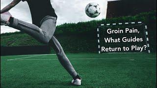 Groin pain what guides return to play?