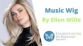 Music Wig by Ellen Wille  Heat Friendly Synthetic  Colour Shown Metalic Blonde Rooted