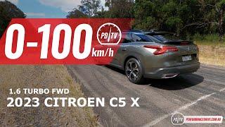 2023 Citroen C5 X 0-100kmh & engine sound