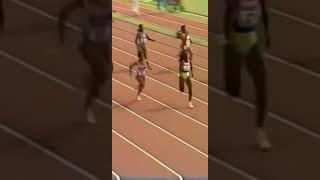 Gwen Torrence 10.82 vs Evelyn Ashford in 10.94 over 100m 2.8 in Sestriere A in late July 1992.