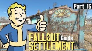 Fallout 4 - SETTLEMENT BUILD GUIDE 16 - Automatic Light Problems