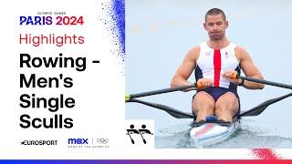 Mens Single Sculls  Heat 6 Race Highlights  Paris 2024 Olympics  #Paris2024 #Olympics