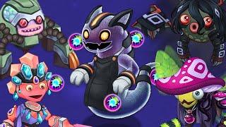 All Ethereal Costumes - Single Elementals My Singing Monsters