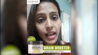 Success story of Speech Delay in Kids  Give Brain Booster Chocolate Spread   IYURVED