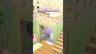 Loft Bed Ideas  Sims 4  Build Tip  No CC #sims4nocc #sims4