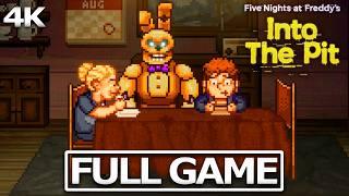 FIVE NIGHTS AT FREDDYS INTO THE PIT Full Gameplay Walkthrough  No Commentary【Full Game】4K Ultra HD