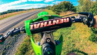 Kawasaki KX250 2 Stroke RAW - GoPro HERO9 4K