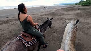 Horseback Riding in Costa Rica - Sukisukigirl & Andy Savage