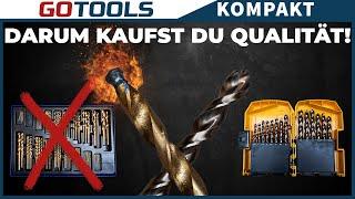 EIN UNTERSCHIED wie Tag und Nacht  Test DeWalt Extreme Metallbohrern vs Standard-Metallbohrern