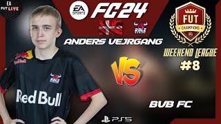 ANDERS VEJRGANG VS BVB FC  EA FC 24 - FUT CHAMPIONS WEEKEND LEAGUE #8