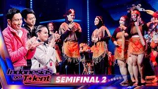 EPIC COLLABORATION Komunal Primitif X Nabila Paul Syarla & Rahman - Indonesias Got Talent 2023