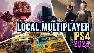 Top 10 Best LOCAL MULTIPLAYER Games For PS4 To Play In 2024  Co-op Games 