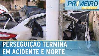 SP Perseguição termina com acidente e morte de suspeitos  Primeiro Impacto 070824