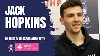 IHUK TV Jack Hopkins after Lithuania game