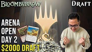 The $2000 Redemption Draft. Lets Go  Arena Open Day 2 Final Draft  Bloomburrow Draft  MTG Arena