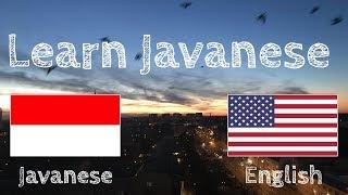 Learn before Sleeping - Javanese native speaker  - without music