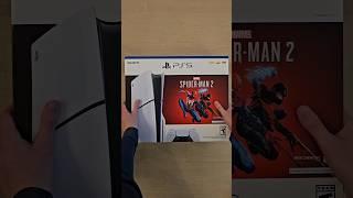 PS5 Slim Spider-Man 2 Bundle Unboxing