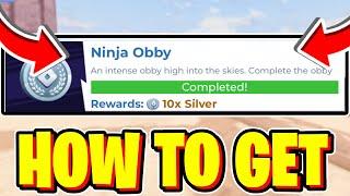 How To GET NINJA OBBY QUEST In Roblox The Games Event