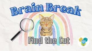 Brain Teaser  – Mind Bending Cat Hunt – Can you find the feline?