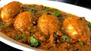 Egg Curry Recipe  Restaurant Style Egg Curry  Masala Anda Curry