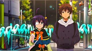 Nadaaniyan  Yuuta x Rikka  Love Chunibyo and Other Delusions Edit  Hindi AmvEdit 