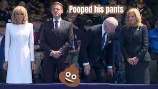 Joe Biden Pooped His Pants at the D-Day Ceremony?