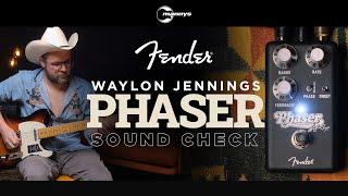 Sound Check Fender Waylon Jennings Phaser Country-style Modulation