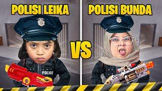 POLISI LEIKA VS POLISI BUNDA  NPC OR DIE ROBLOX ROBLOX INDONESIA