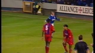 Everton 2 Crystal Palace 2 - 26 October 1993 - League Cup 3rd Round