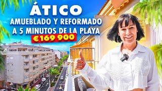 Ático en venta en Torrevieja a 400 m de la Playa Gran terraza Vistas al mar 3 dormitorios